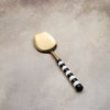 Black & White Serving Spoons Set