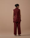 Merlot Half Blazer
