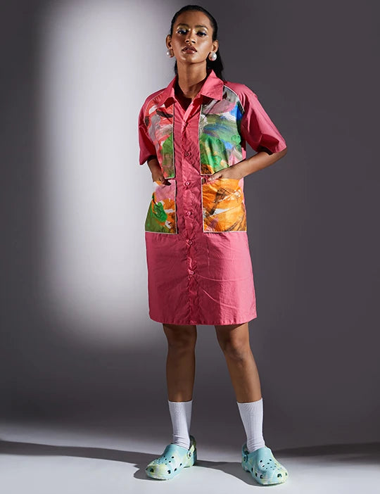 ABSTRACT UNIVERSE DRESS