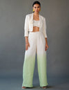 Short Jacket With Shaded Pant