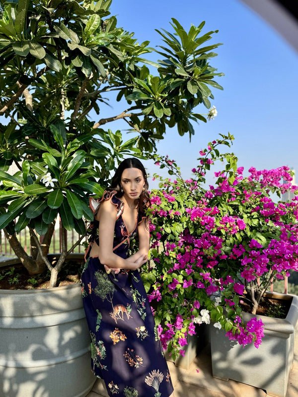 The Antibes Cut Out Dress
