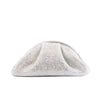 MOON CLUTCH White silver