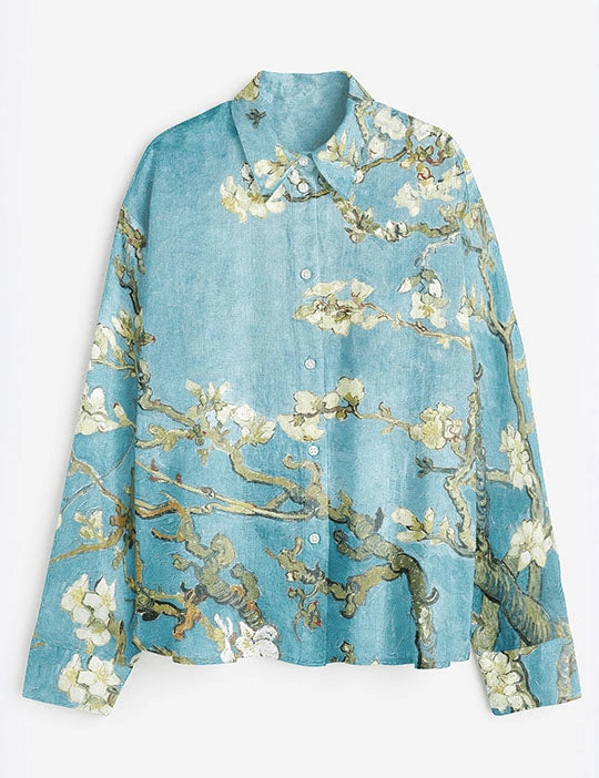 Almond Blossom Shirt for Men