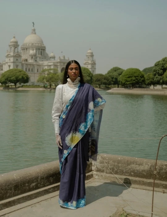 Starry Night Saree