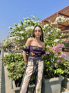 Ives Puff Sleeve Crop Top