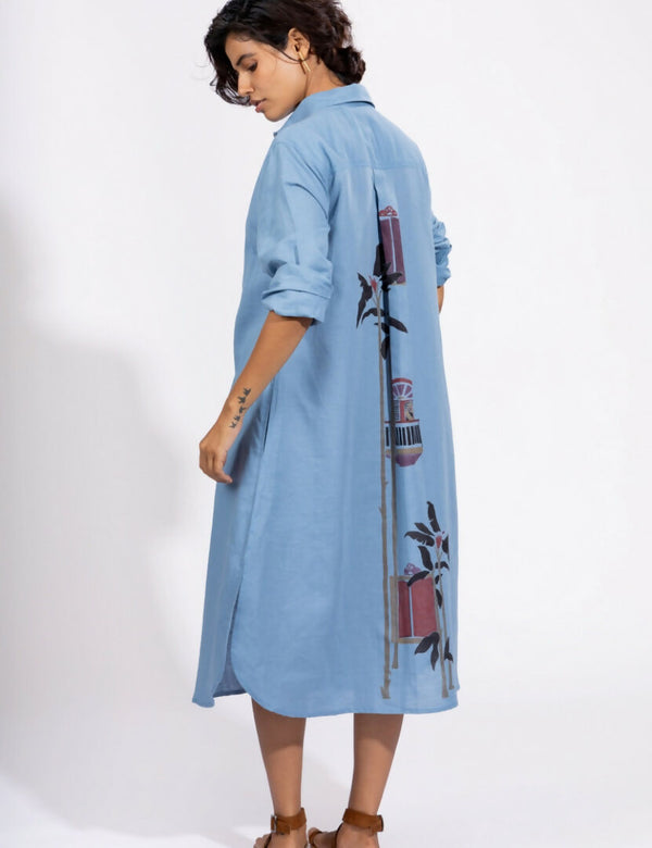 Azure Nako Dress