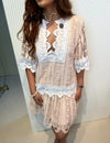Sicily Dress peach