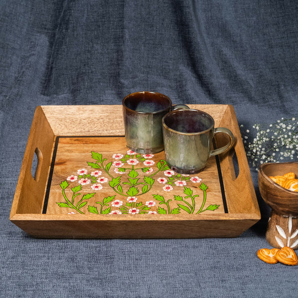 Floral - Serving Tray