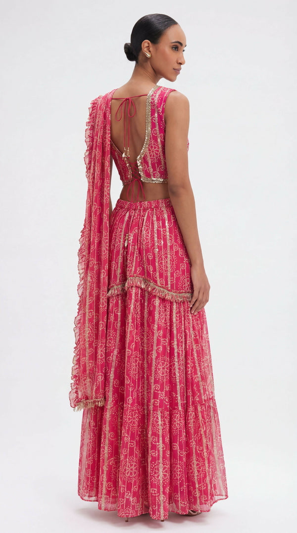 Nayla Pre-Stitched Bandini Saree