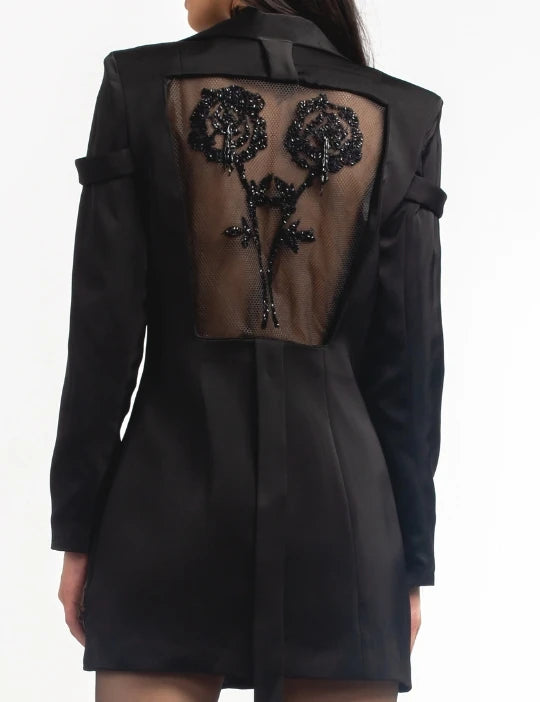 Jacket Dress with Hand Embroidery