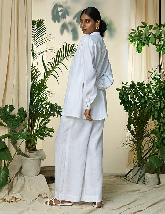 Manila Gathered Shirt & Trousers