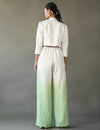 Short Jacket With Shaded Pant