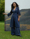 Cobalt Flared Trousers