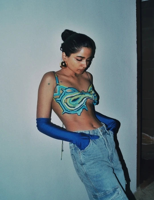 SEA OF TRANQUILITY BRALETTE TOP