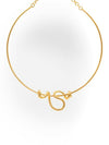 Curvy Pendant Necklace