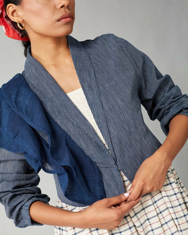 Indigo Arani jacket