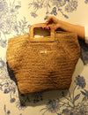 Raffia Natural Tote