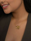 The Scribbled Pendant Necklace