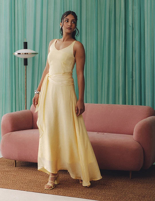 Savannah Satin dress