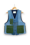 Un Denim - Upcycled Denim Gilet Jacket | G173
