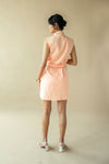 Peach Short Dress