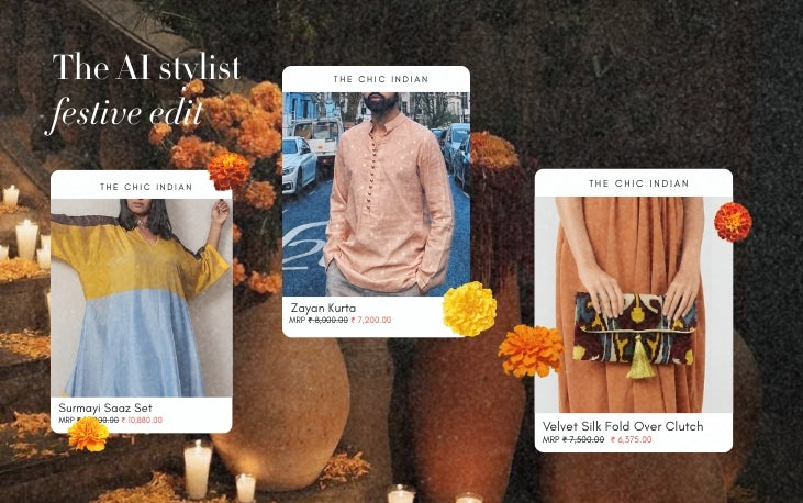 Festive, Found: Five Real Prompts We Gave Our AI Stylist - And What She Picked