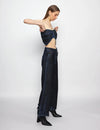Diffused Denim Pants