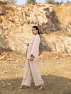 The Open Loom Jacket - Beige
