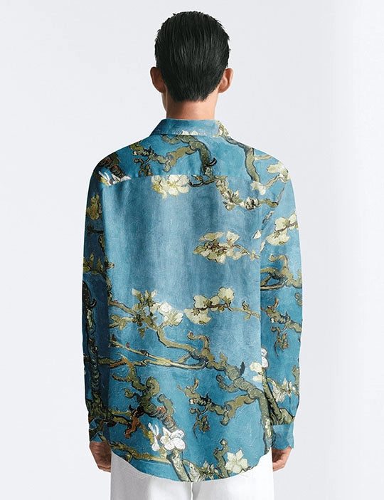 Almond Blossom Shirt for Men