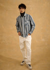 Mosaic Canvas Shacket