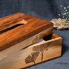 Print - Wooden Tissue Box