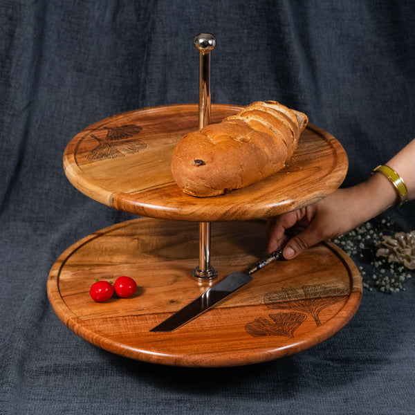Print - Two Tier Dessert Stand