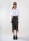 Inverted Coat Skirt