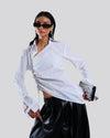 Offset Shirt Top