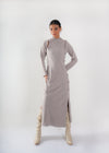 Luna Asymmetric Shift Dress