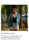 Un Denim - Upcycled Denim Gilet Jacket | G150