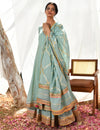 Mint Atrangi Anarkali Set