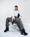 Offset Drape Pants