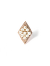 Pearl gold Crystal Diamond Ring