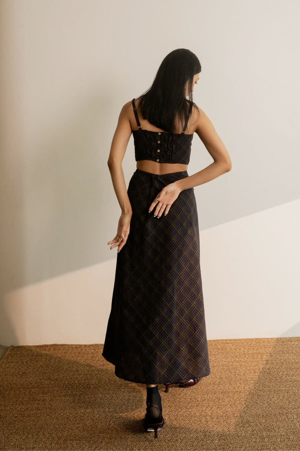 Prism Tie Up Skirt