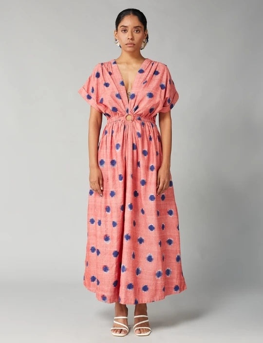 Red Helene Dress