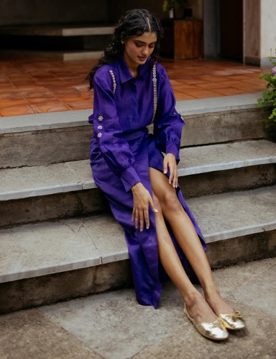 REYA EMBROIDERED SET