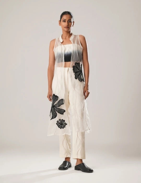 MJ ORGANZA JACKET SET