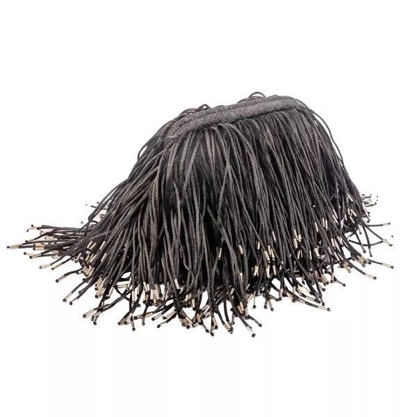 AMARA FRINGE Black Silver