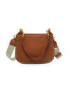 JENA X TAN Studded Shoulder Bag