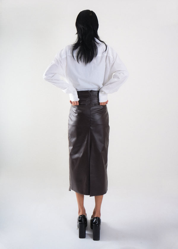Inverted Coat Skirt