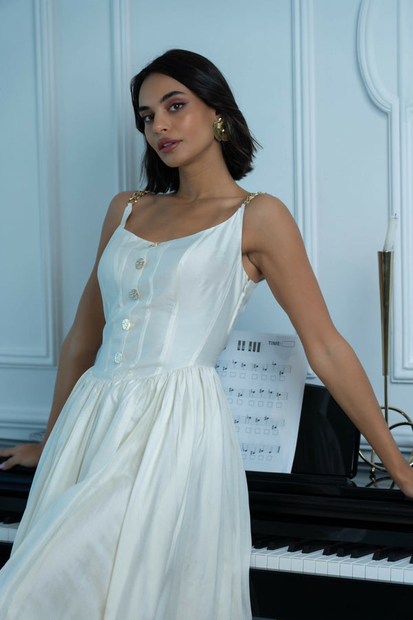 calf length dress