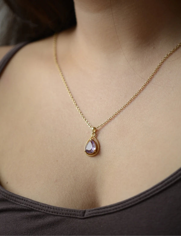 Mettā Amethyst Pendant