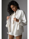 Remi half sleeves blazer shorts co-ord