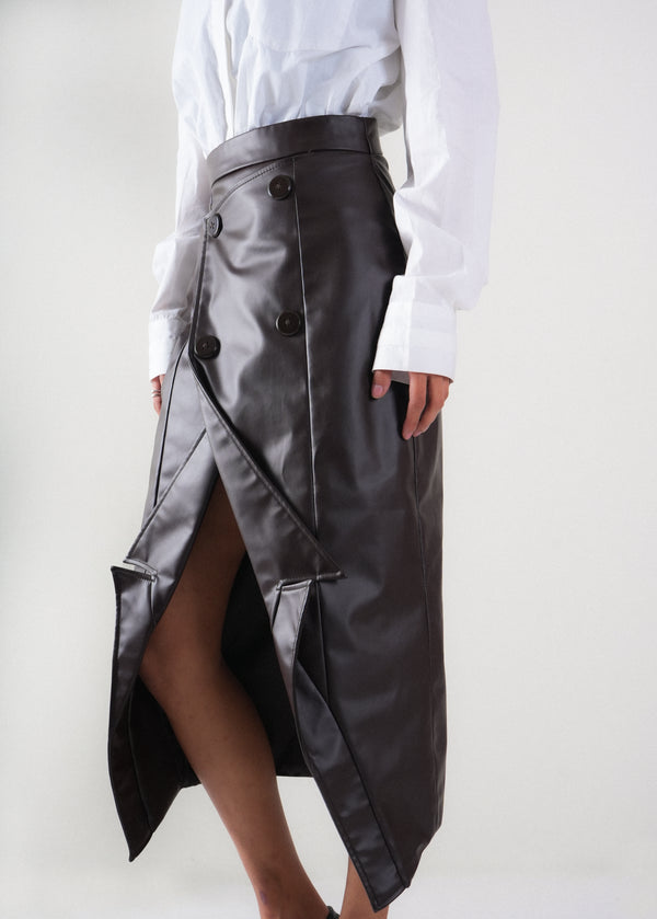 Inverted Coat Skirt